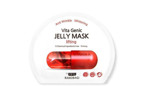 Омолаживающая тканевая лифтинг-маска на основе липосомного желе для упругости кожи Banobagi Vita Genic Lifting Jelly Mask