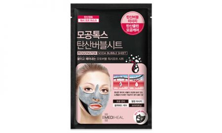 Очищающая маска с пузырьками для кожи лица Mediheal Mogongtox Soda Bubble Sheet
