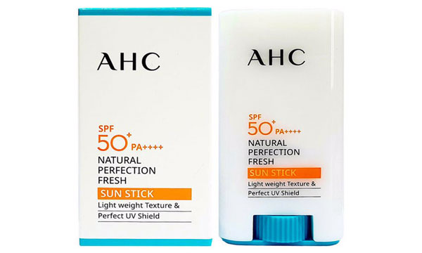 Солнцезащитный стик AHC Natural Perfection Fresh Sun Stick SPF 50+ PA ++++